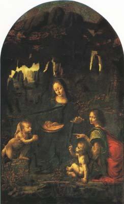 Leonardo  Da Vinci Virgin of the Rocks (mk10)